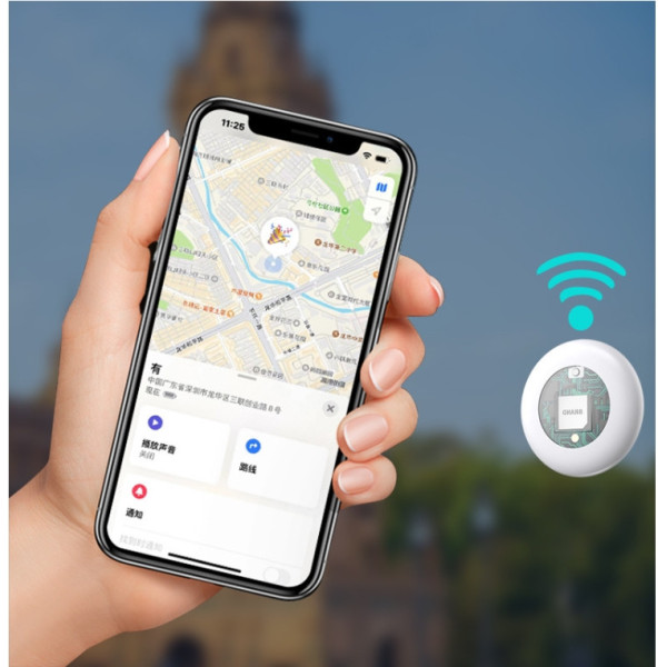 GPS-трекер TX02 с геолокацией и SOS кнопкой, совместимость IOS Find My