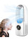 Безлопастной вентилятор Air Multiplier, увлажнение, подсветка, 6 скоростей, USB, белый