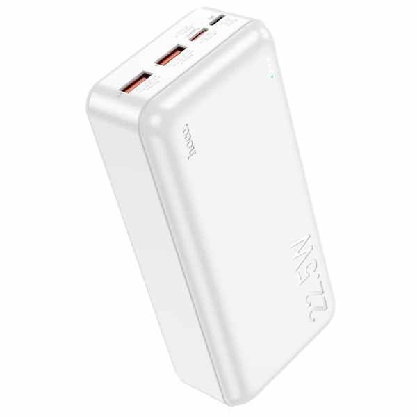 Сверхскоростной повербанк Hoco J101B 30000mAh QC 3.0 PD зарядка 3 устройств одновременно