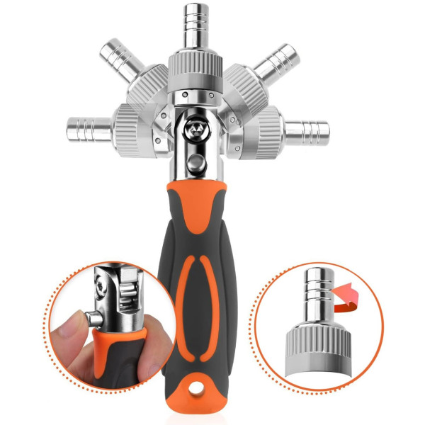 Профессиональный набор отверток с трещоткой Torx RATCHET 68 в 1 с гибким удлинителем и битами