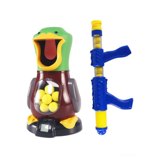 Игровой набор Duck Shooting 200-1A для стрельбы по уткам с 12 шариками и счётчиком очков