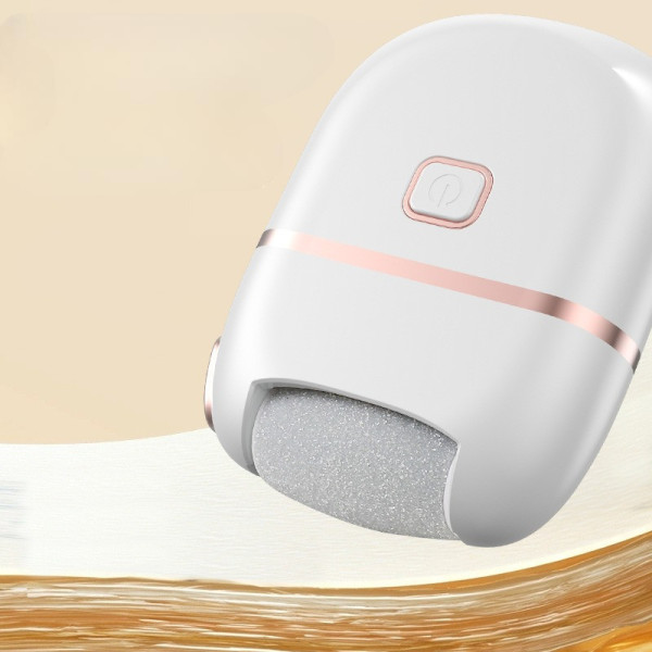 Электрическая шлифовальная машинка для пяток аккумуляторная 2 режима USB роликовая пилка для ног