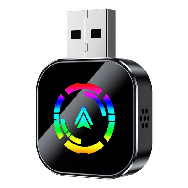 Автоадаптер CarPlay/Android Auto с USB Type-C, plug & play, беспроводное подключение