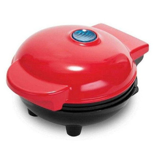 Мини-вафельница в форме сердца Waffle Maker 350Вт с антипригарным покрытием и компактным дизайном