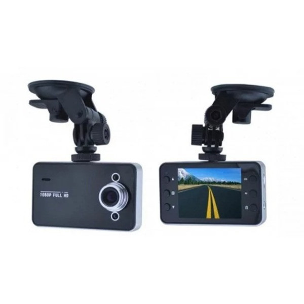 Автомобільний відеореєстратор DVR K6000 Full HD 1080p з екраном 2.7", G-сенсором і детектором руху