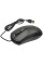 Проводная компьютерная мышь Jedel CP72 USB 1000 DPI для ноутбука и ПК, черная, 1.35 м