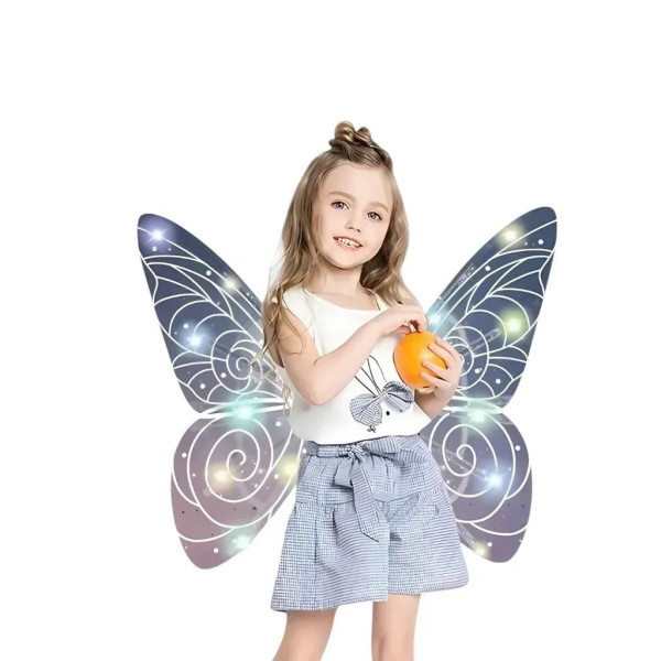 Світні крила феї Wings of Fairy 840 з підсвіткою і мелодією, регульовані ремінці, 64 см