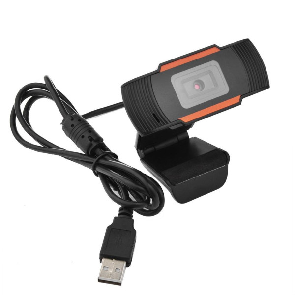 Вебкамера HD 720P з автонастроюванням і мікрофоном для ПК і ноутбука B1 чорний