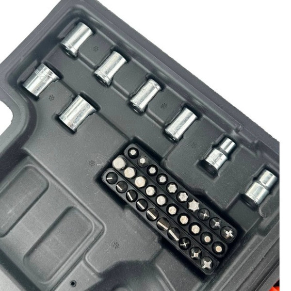 Набор электроинструментов 3,6V с аккумуляторным шуруповёртом и мини-дрелью для дерева, 1800mAh черный