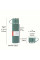 Термос Vacuum Bottle 500 мл с 3 чашками  вакуумная изоляция, нержавеющая сталь, подарочная упаковка