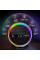 Колонка-ночник G5 с часами, RGB-подсветкой и беспроводной зарядкой Bluetooth акустика 5 Вт, будильник, USB, FM