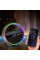 Колонка-ночник G5 с часами, RGB-подсветкой и беспроводной зарядкой Bluetooth акустика 5 Вт, будильник, USB, FM