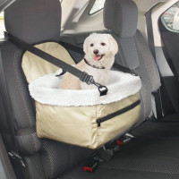 Автосумка‑переноска Pet Booster Seat до 9 кг переноска для собак и котов, крепление на сиденье, мягкий флис
