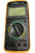 Мультиметр DT-9208A цифровой тестер напряжения, тока, сопротивления, частоты, температуры с подсветкой