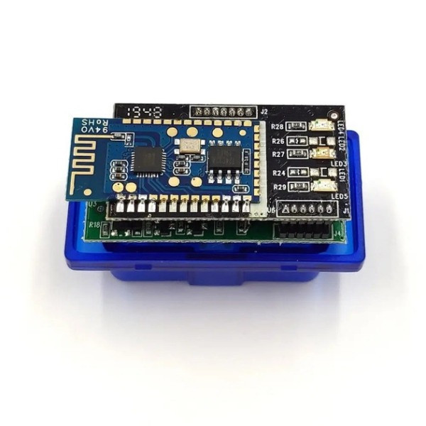 Автосканер ELM327 v2.1 Bluetooth OBD2 діагностичний адаптер для Android і Windows, читання і скидання помилок ЕБУ