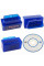 Автосканер ELM327 v2.1 Bluetooth OBD2 діагностичний адаптер для Android і Windows, читання і скидання помилок ЕБУ