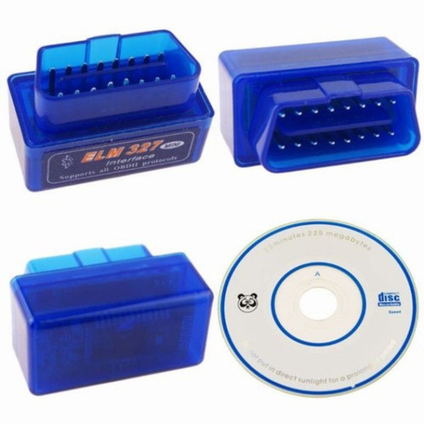 Автосканер ELM327 v2.1 Bluetooth OBD2 діагностичний адаптер для Android і Windows, читання і скидання помилок ЕБУ