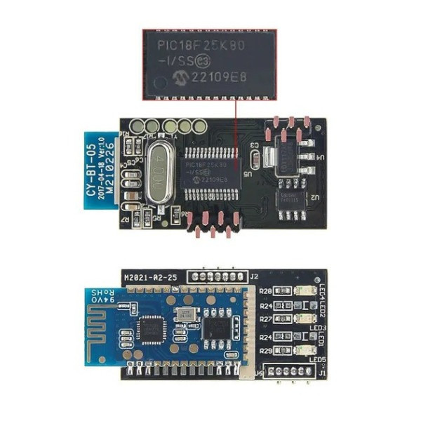 Автосканер ELM327 v2.1 Bluetooth OBD2 діагностичний адаптер для Android і Windows, читання і скидання помилок ЕБУ