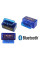 Автосканер ELM327 v2.1 Bluetooth OBD2 діагностичний адаптер для Android і Windows, читання і скидання помилок ЕБУ