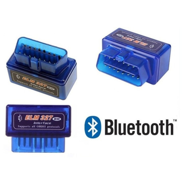 Автосканер ELM327 v2.1 Bluetooth OBD2 діагностичний адаптер для Android і Windows, читання і скидання помилок ЕБУ