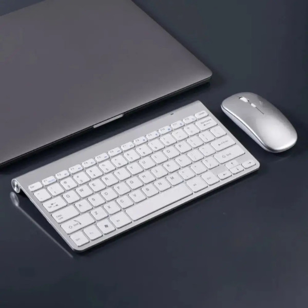 Беспроводная клавиатура и мышь Weibo WB-8066 с USB-ресивером, набор для ПК, ноутбука и планшета, 2.4 ГГц