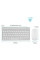 Беспроводная клавиатура и мышь Weibo WB-8066 с USB-ресивером, набор для ПК, ноутбука и планшета, 2.4 ГГц