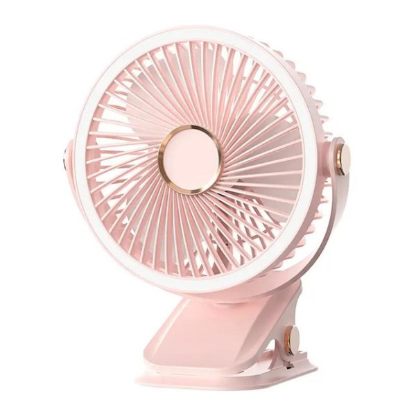 Вентилятор аккумуляторный с LED подсветкой VHG F03