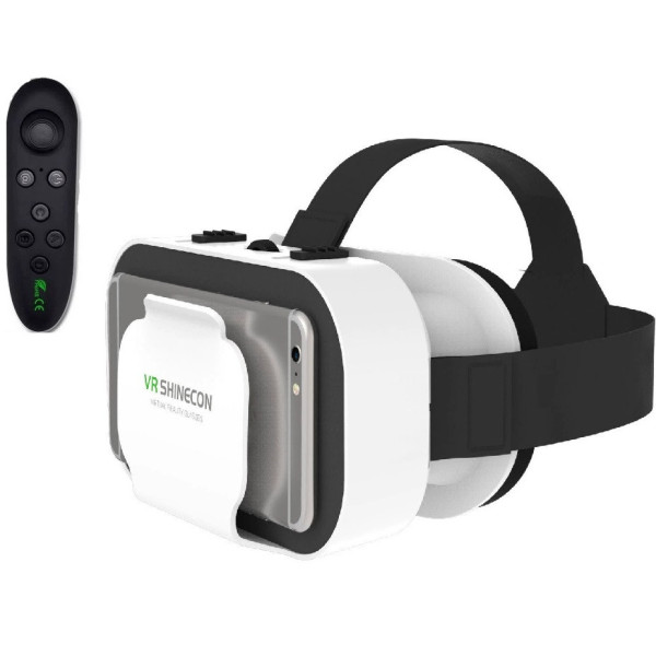 Очки виртуальные 3D с пультом для игр и видео SHINECON SC-G05a