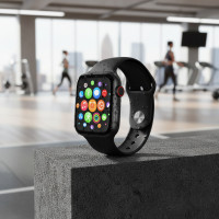 Smart Watch умные часы HiWatch T500+ Черные смарт часы