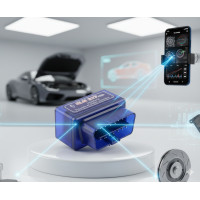 Сканер для авто mini ELM327 OBD2 Bluetooth, диагностический адаптер