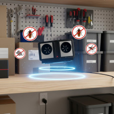 Ультразвуковый Отпугиватель Грызунов "Dual Sonic Pest Repeller"