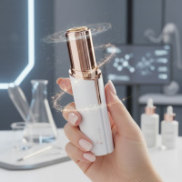 Эпилятор для удаления волос на лице Flawless Facial Hair Remover - женский триммер депилятор в форме помады