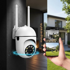 Камера PTZ WiFi з поворотною головкою й керуванням через застосунок A1-Wi-Fi/IPC-E27-3 2 Мп