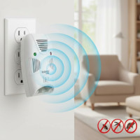 Электромагнитный отпугиватель тараканов, мышей, мух Riddex Quad Pest Repelling Aid