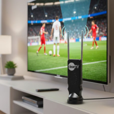 Міні Цифрова ТВ антена для Т2 Clear TV Premium 4K RV-813