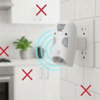 Ультразвуковой отпугиватель насекомых и грызунов Pest Reject