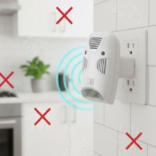 Ультразвуковой отпугиватель насекомых и грызунов Pest Reject