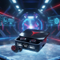 Bluetooth наушники M90 Pro с PowerBank и RGB подсветкой