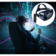 Окуляри-шолом VR SC-G13 SHINECON з пультом Y1 для смартфонів iOS і Android — віртуальна реальність