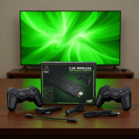 Игровая приставка для телевизора M8 64GB, 4K с двумя беспроводными джойстиками и 10000 играми