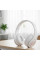 Наушники Bluetooth B39 с RGB подсветкой и встроенным микрофоном, гарнитура черно-белая
