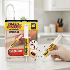 Инсектицидный гель Roach Doctor 30 г в шприце с насадкой / Средство от тараканов, клопов и муравьев