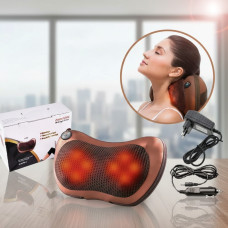 Массажная подушка для спины и шеи Massage Pillow GHM 8028