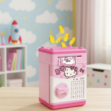 Електронний Сейф скарбничка із кодовим замком "Hello Kitty"