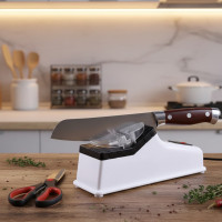 Електрична USB-точилка для ножів і ножиць Electric Knife Sharpener з 3 режимами заточування