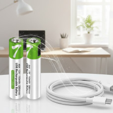 Батарейки AAA Smartools комплект 2 шт з USB Type-C 1.5 В 750 мВт