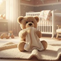 Дитяча інтерактивна іграшка Ведмежа Peekaboo Bear (Пікабу) коричневий 30 см