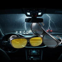 Сонцезахисні окуляри для водіння HD Vision Wrap Around