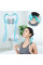 Ручной роликовый массажер для шеи Hexiang Neck Massager для снятия усталости и напряжения с 6 шариками