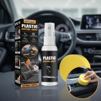Засіб для відновлення пластикового покриття авто JoyPro Plastic Restore Agent, спрей 30 мл із губкою